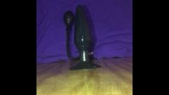 BBW Anal Stretching With Inflatable Bum Plug (uncut) Pt3