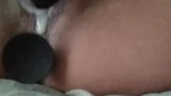 Starved Teen Creams With Anal Toys