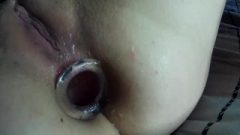 Destroy Virgin Anal Of Young Girl With Glass Plug