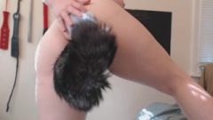 Chelle Silverstein Shows Us Off Her Tail Plug And Innocent Naked Body.