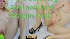 V519 Ass Plug Anal And Bad Dragon Fuck