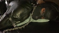 Vixen’s Second Night In Pupsuit. Pupnap With Butt-Plug Tail And Vibe Petplay