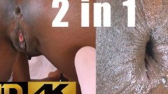 Nice Chocolate Young Uses Buttplug In Virgin Ass-Hole 4k 2 In 1